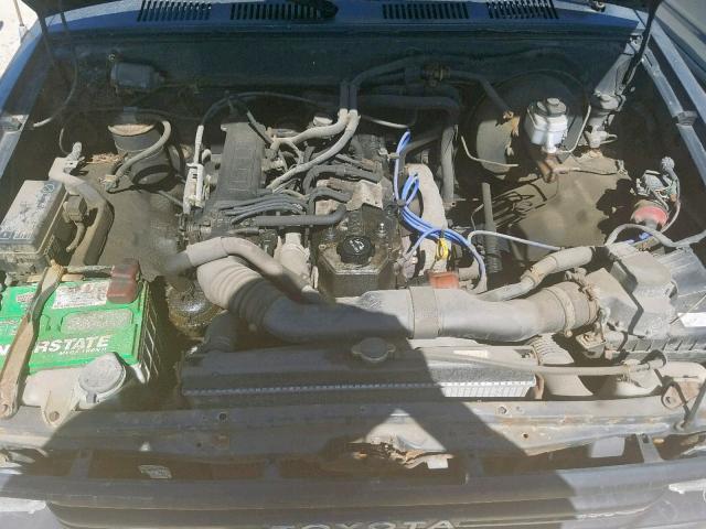 JT4RN81A8L5090083 - 1990 TOYOTA PICKUP 1/2 GRAY photo 7