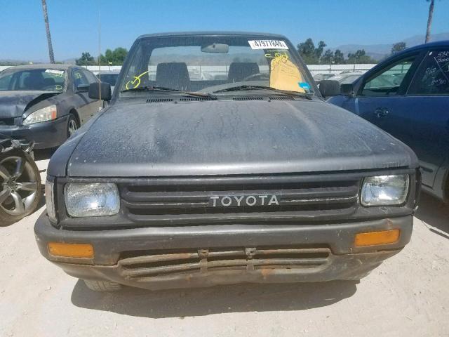 JT4RN81A8L5090083 - 1990 TOYOTA PICKUP 1/2 GRAY photo 9