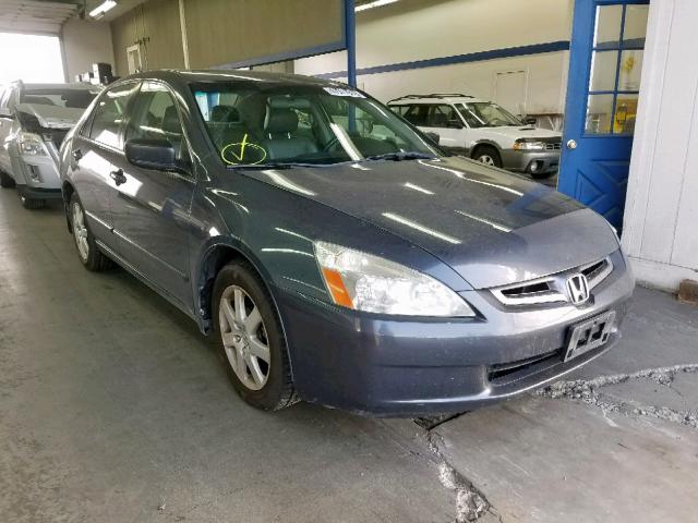 1HGCM66545A049048 - 2005 HONDA ACCORD EX GRAY photo 1