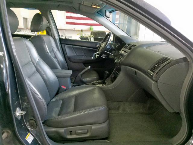 1HGCM66545A049048 - 2005 HONDA ACCORD EX GRAY photo 5