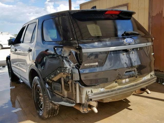 1FM5K8AR0HGA63206 - 2017 FORD EXPLORER P TWO TONE photo 3