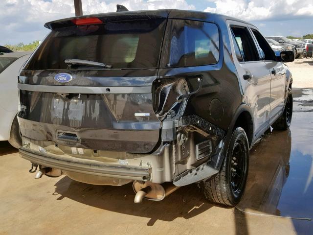 1FM5K8AR0HGA63206 - 2017 FORD EXPLORER P TWO TONE photo 4