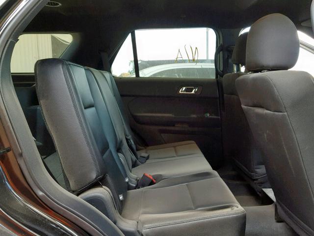 1FM5K8AR0HGA63206 - 2017 FORD EXPLORER P TWO TONE photo 6