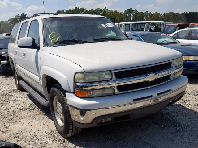 3GNEC16Z13G278289 - 2003 CHEVROLET SUBURBAN C WHITE photo 1