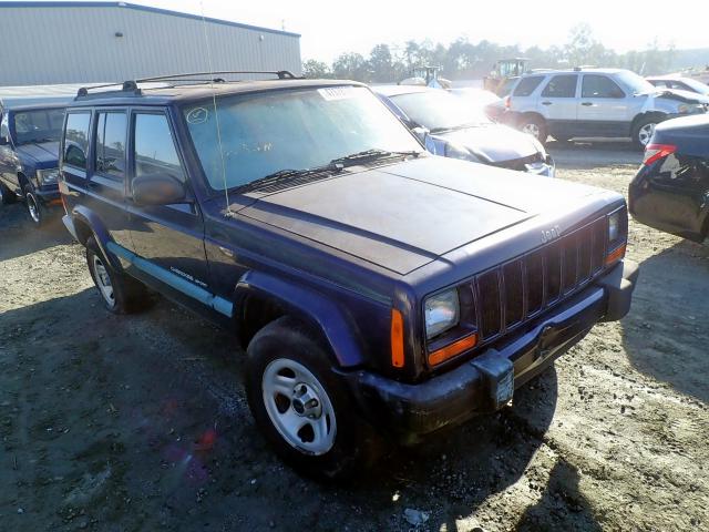 1J4FT68S7XL548347 - 1999 JEEP CHEROKEE S BLUE photo 1