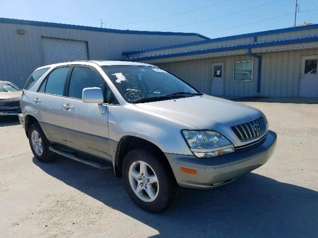 JTJGF10U330164401 - 2003 LEXUS RX 300 SILVER photo 1