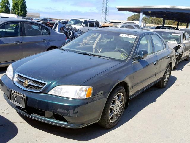 19UUA56761A012859 - 2001 ACURA 3.2TL GREEN photo 2