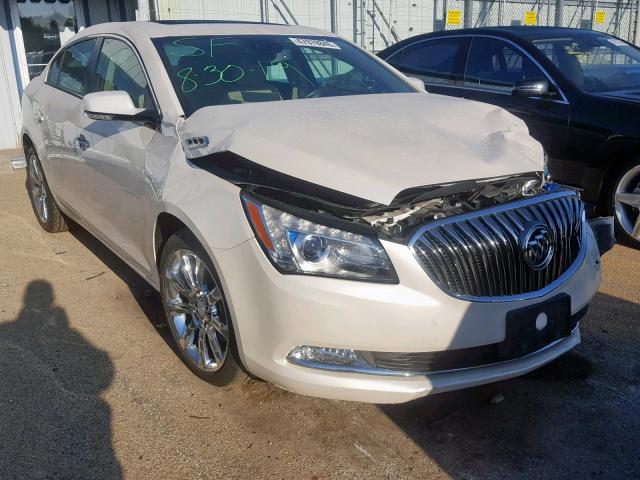 1G4GD5G38EF222351 - 2014 BUICK LACROSSE P WHITE photo 1