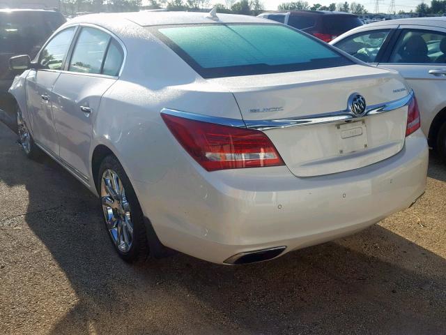 1G4GD5G38EF222351 - 2014 BUICK LACROSSE P WHITE photo 3