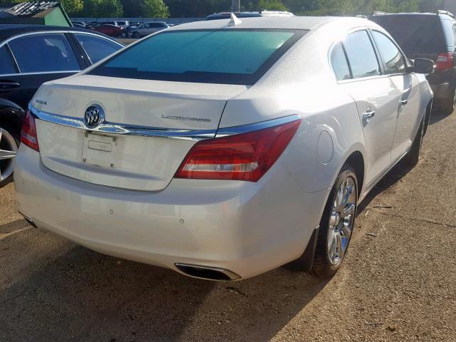 1G4GD5G38EF222351 - 2014 BUICK LACROSSE P WHITE photo 4