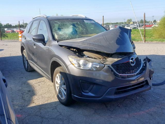 JM3KE2BE6E0385898 - 2014 MAZDA CX-5 SPORT GRAY photo 1