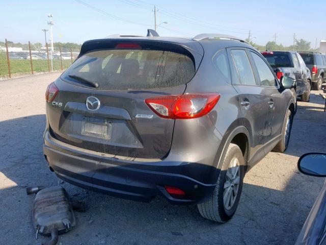 JM3KE2BE6E0385898 - 2014 MAZDA CX-5 SPORT GRAY photo 4