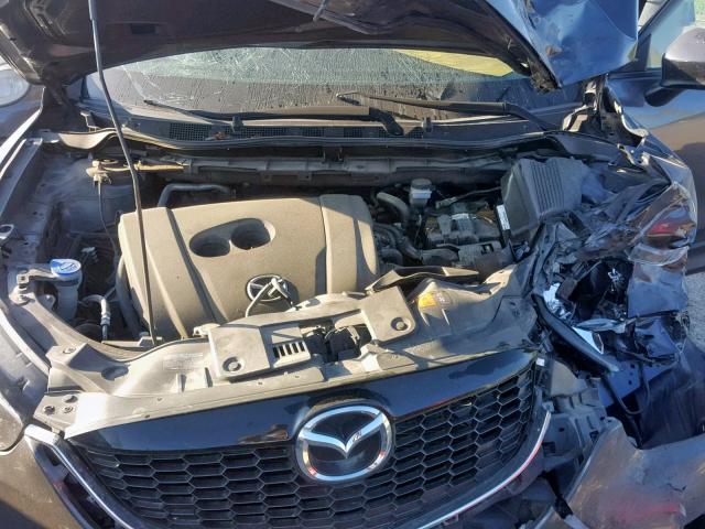 JM3KE2BE6E0385898 - 2014 MAZDA CX-5 SPORT GRAY photo 7