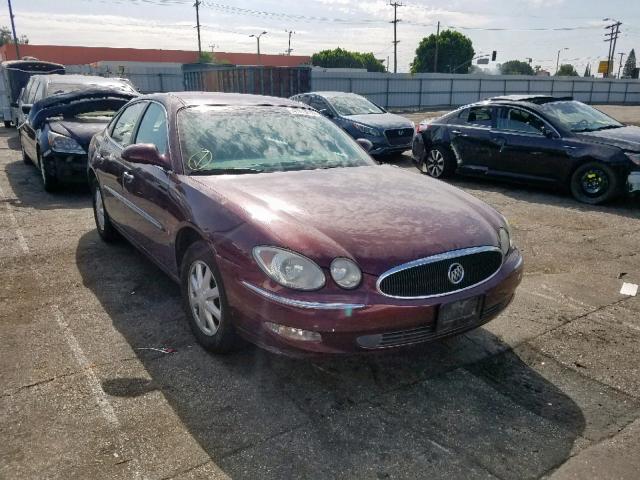 2G4WD582161300138 - 2006 BUICK LACROSSE C MAROON photo 1