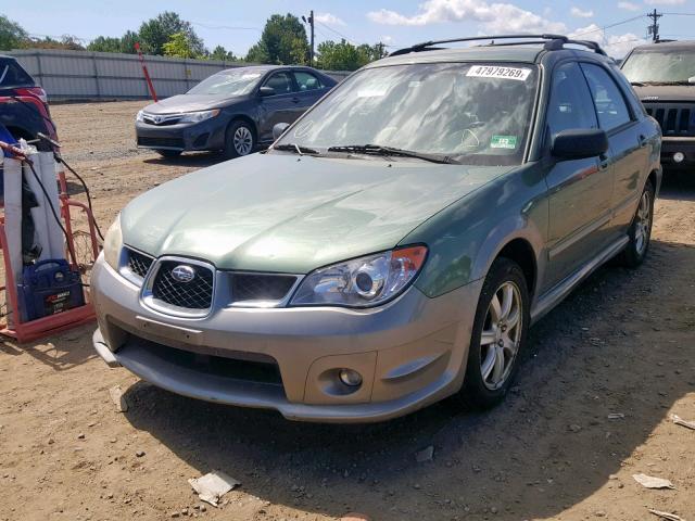 JF1GG68636G803932 - 2006 SUBARU IMPREZA OU GREEN photo 2