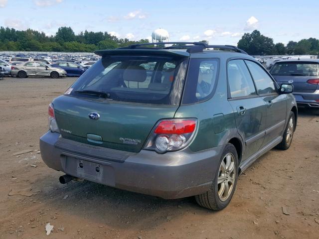 JF1GG68636G803932 - 2006 SUBARU IMPREZA OU GREEN photo 4