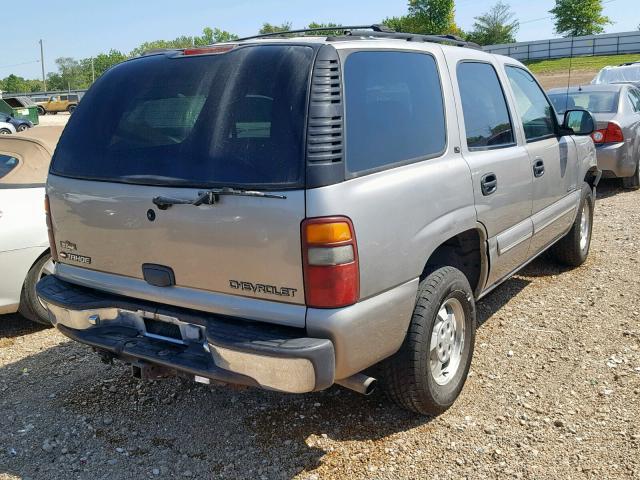 1GNEC13T6YJ211791 - 2000 CHEVROLET TAHOE C150 GOLD photo 4