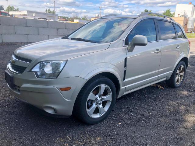 3GNAL4EK0DS630992 - 2013 CHEVROLET CAPTIVA LT SILVER photo 2