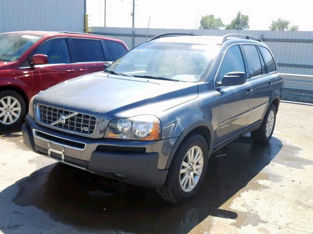 YV1CZ852251214480 - 2005 VOLVO XC90 V8 GRAY photo 2