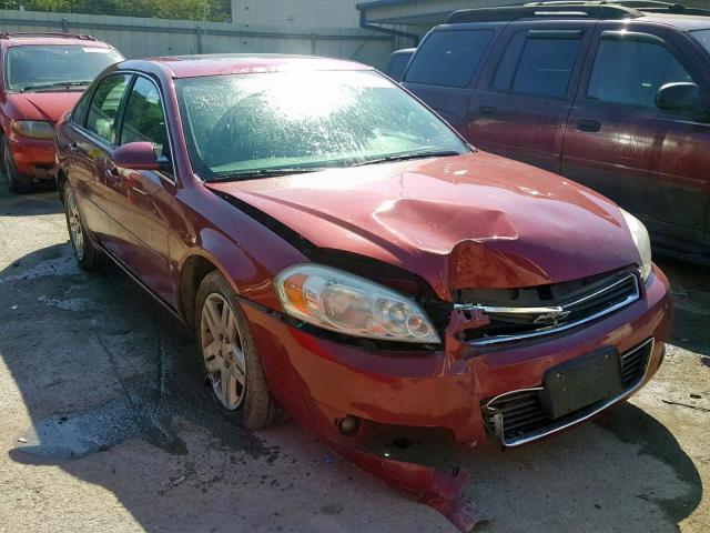 2G1WU581869140605 - 2006 CHEVROLET IMPALA LTZ RED photo 1