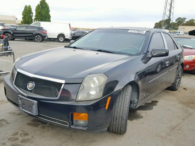 1G6DP577270108341 - 2007 CADILLAC CTS HI FEA BLACK photo 2