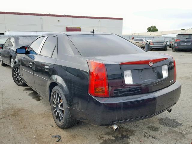 1G6DP577270108341 - 2007 CADILLAC CTS HI FEA BLACK photo 3