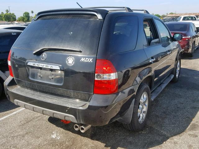 2HNYD18661H509779 - 2001 ACURA MDX TOURIN BLACK photo 4