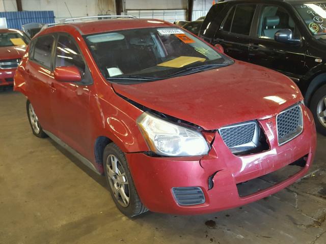 5Y2SM6E01AZ416323 - 2010 PONTIAC VIBE RED photo 1