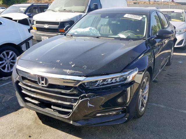 1HGCV1F54JA089690 - 2018 HONDA ACCORD EXL BLACK photo 2