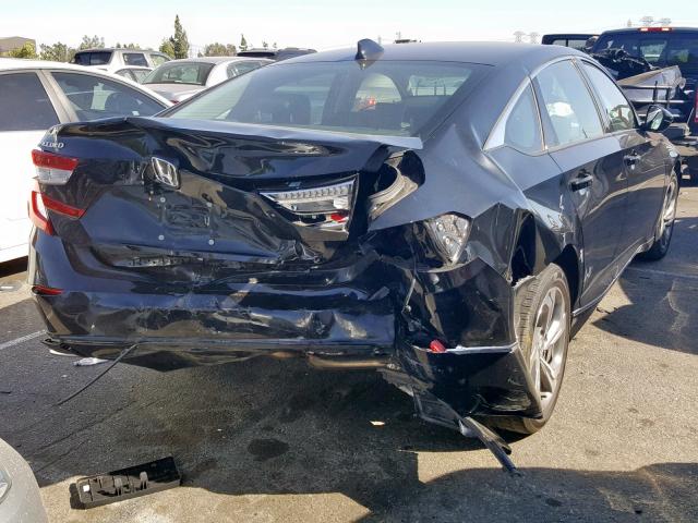 1HGCV1F54JA089690 - 2018 HONDA ACCORD EXL BLACK photo 4