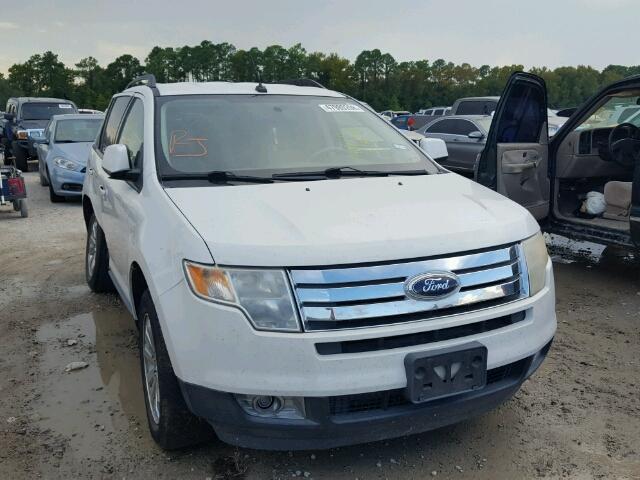 2FMDK3JCXABA51846 - 2010 FORD EDGE SEL WHITE photo 1