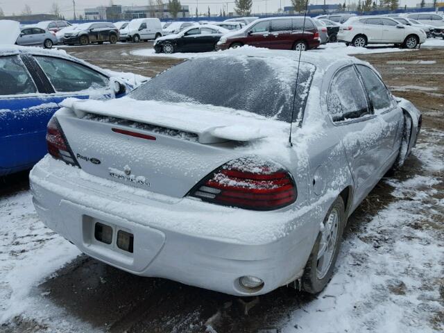 1G2NF52E43C326031 - 2003 PONTIAC GRAND AM S SILVER photo 4