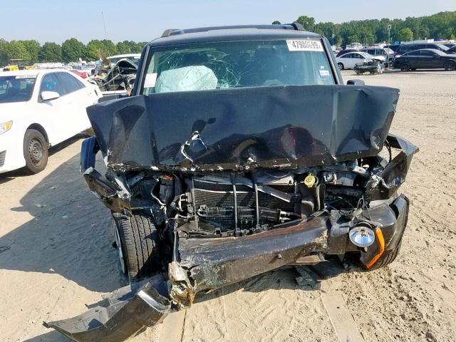 1J4RH4GK8AC162130 - 2010 JEEP COMMANDER შავი ფოტო 7