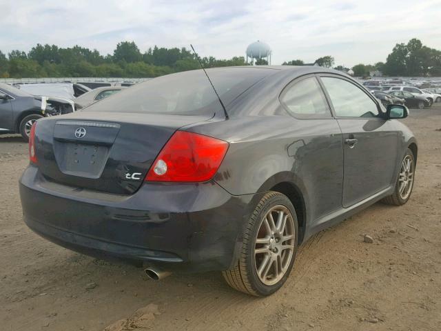 JTKDE177860102899 - 2006 TOYOTA SCION TC შავი ფოტო 4
