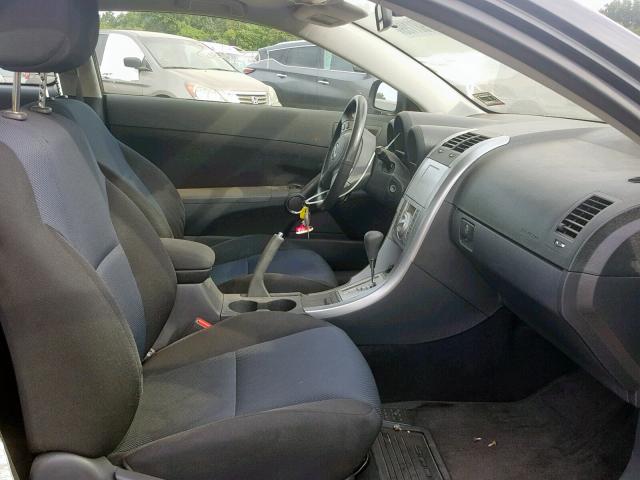 JTKDE177860102899 - 2006 TOYOTA SCION TC შავი ფოტო 5