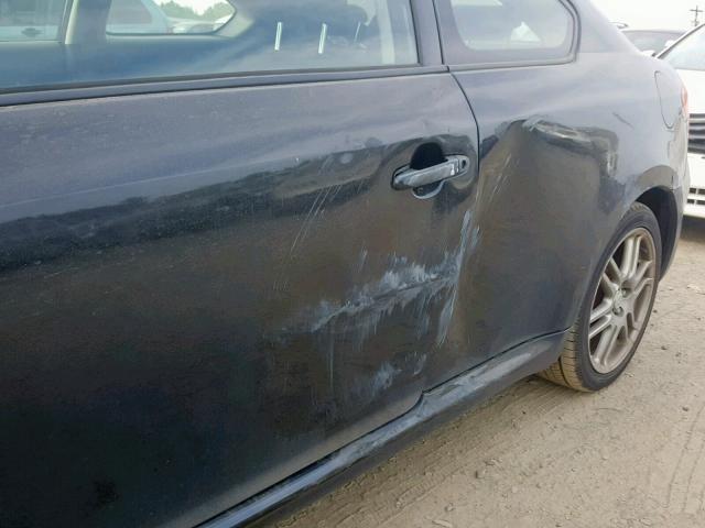 JTKDE177860102899 - 2006 TOYOTA SCION TC შავი ფოტო 9