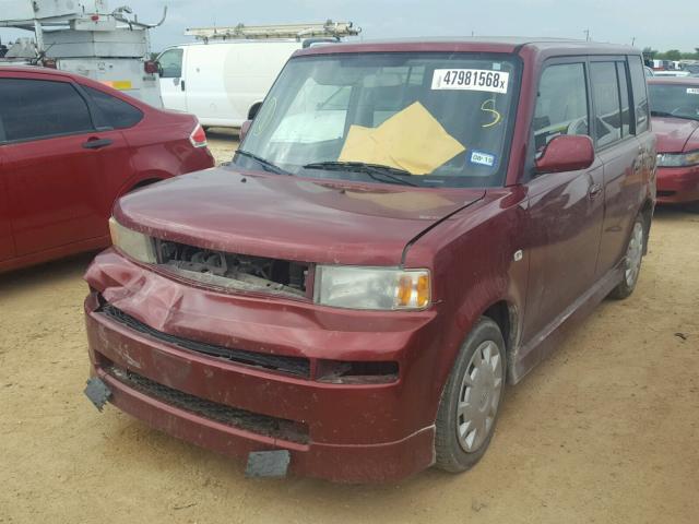 JTLKT334764108413 - 2006 TOYOTA SCION XB 栗色 照片 2