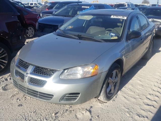 1B3EL46R25N556137 - 2005 DODGE STRATUS SX GREEN photo 2