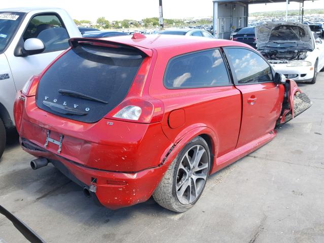 YV1MK672292135109 - 2009 VOLVO C30 T5 RED photo 4