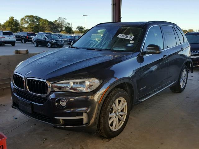 5UXKR2C50E0H32140 - 2014 BMW X5 SDRIVE3 CHARCOAL photo 2