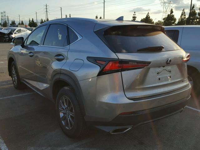 JTJYARBZ5J2110822 - 2018 LEXUS NX 200T GRAY photo 3