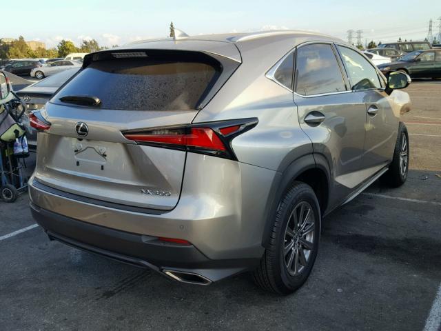 JTJYARBZ5J2110822 - 2018 LEXUS NX 200T GRAY photo 4