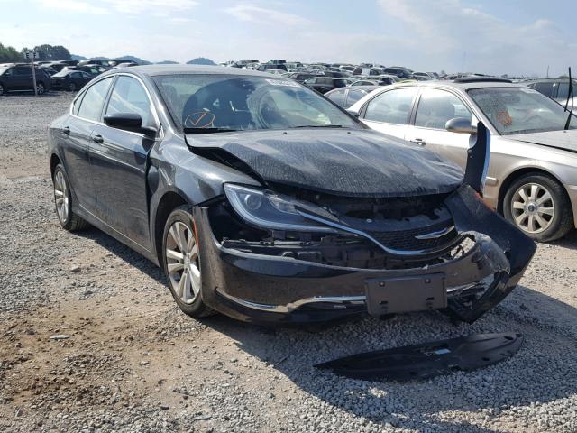 1C3CCCABXFN607030 - 2015 CHRYSLER 200 LIMITE BLACK photo 1