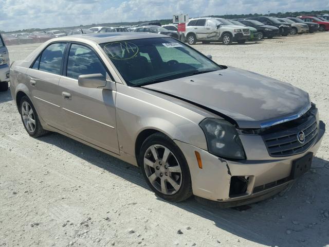 1G6DP577060115562 - 2006 CADILLAC CTS HI FEA GOLD photo 1