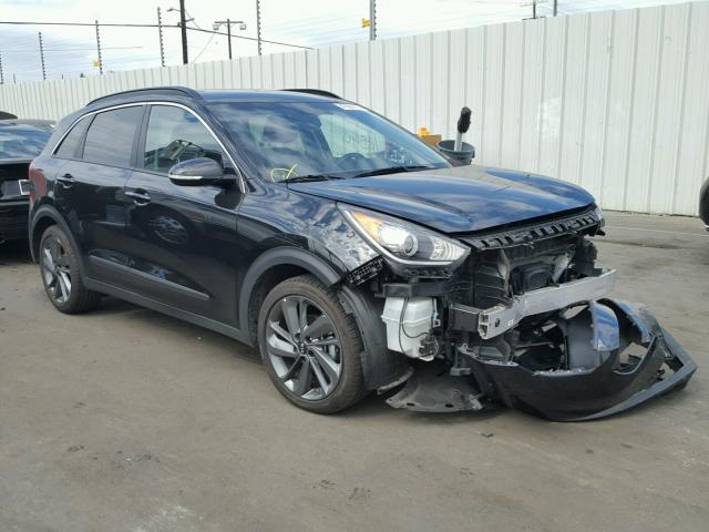 KNDCC3LC9H5075712 - 2017 KIA NIRO EX BLACK photo 1