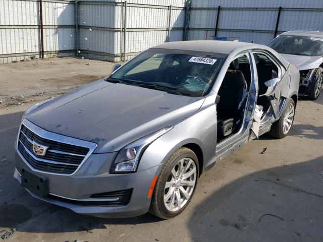 1G6AA5RX1J0174498 - 2018 CADILLAC ATS SILVER photo 2