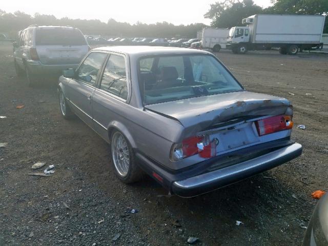 WBAAB5405H9807527 - 1987 BMW 325 BASE GRAY photo 3