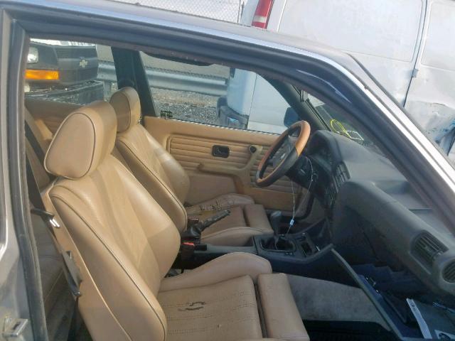 WBAAB5405H9807527 - 1987 BMW 325 BASE GRAY photo 5