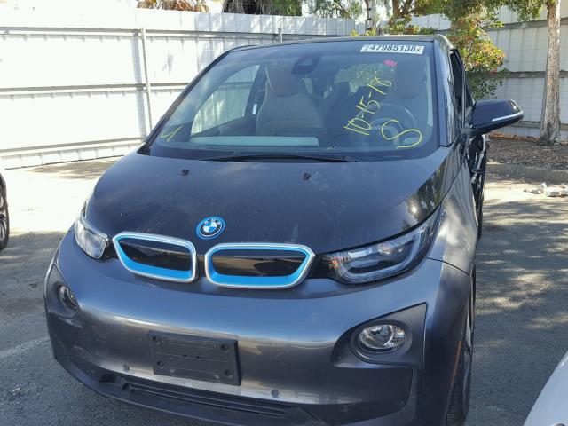 WBY1Z4C54GV505382 - 2016 BMW I3 REX BLACK photo 2