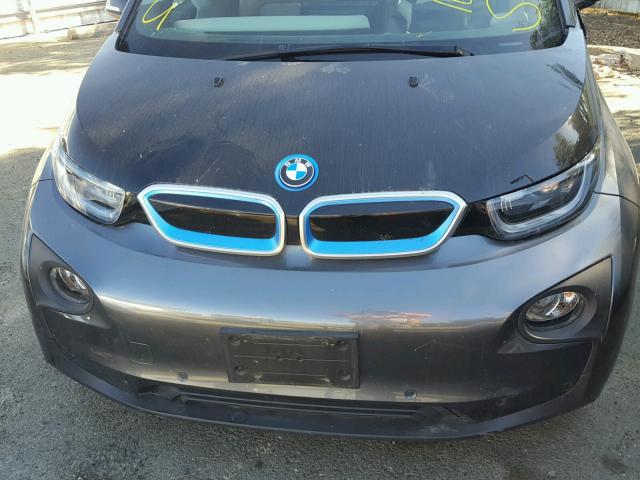 WBY1Z4C54GV505382 - 2016 BMW I3 REX BLACK photo 7